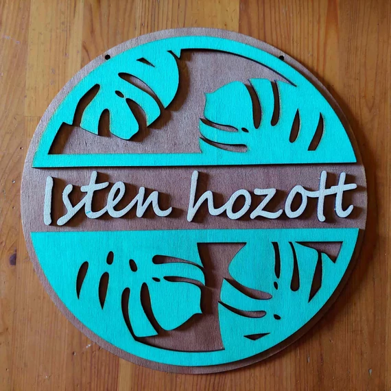 "Isten hozott" ajtódísz