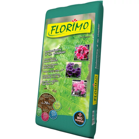 FLORIMO® Szobanövény virágföld “A” típusú 10 Literes