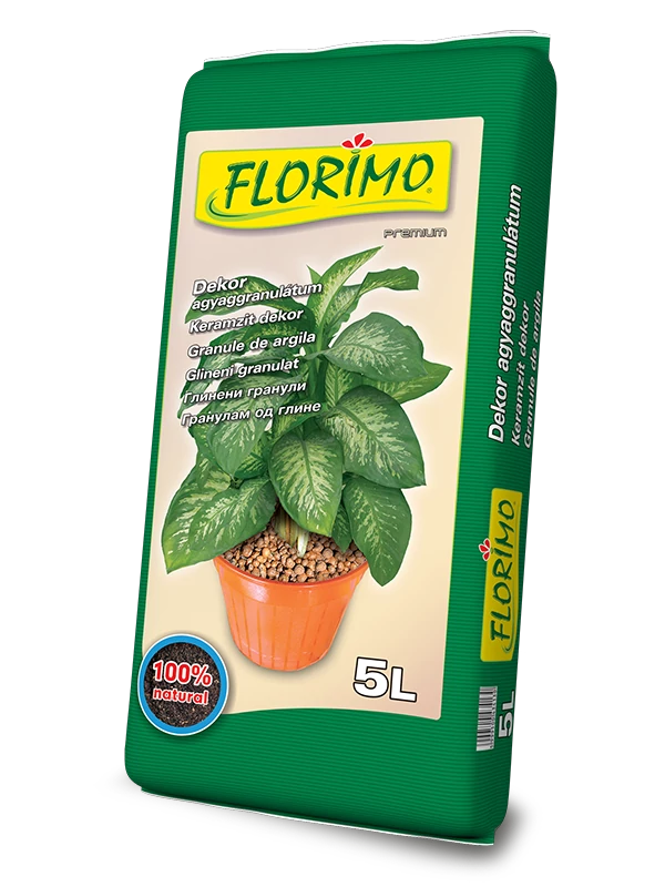 FLORIMO® Agyaggranulátum dekor 5 literes