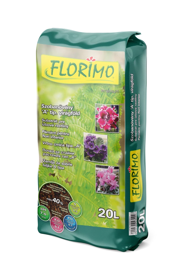 FLORIMO® Szobanövény virágföld “A” típusú 20 Literes