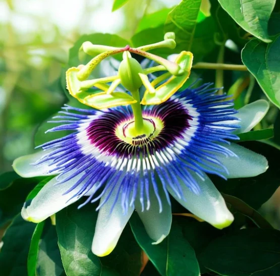 Passiflora caerulea / kék golgotavirág